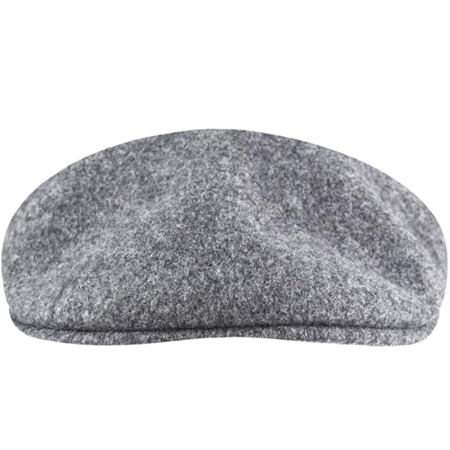 Kangol Wool 504 Flat Cap for Men and Women, Large, Flannel - Thumbnail 3