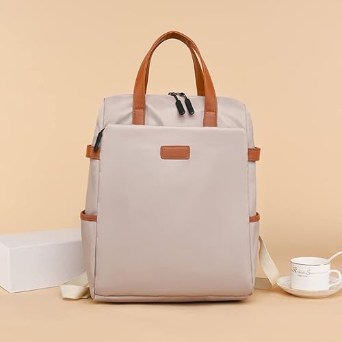 CUTBLAJAT Mochila de pano oxford CUTBLAJAT (branco-creme)