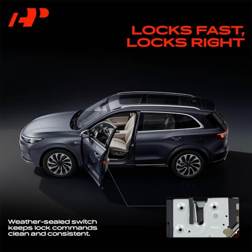 Image of A-Premium Rear Left Driver Side Door Lock Actuator Compatible with Dodge Charger /Journey 2011-2019 & Jeep Cherokee 2014-2019, Compass 2017-2019 & Chrysler 300 2011-2019, 200 2015-2016 & Ram 1500 2019