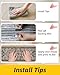 JSEI Stair Treads for Wooden Steps, 15 Pack 8