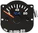 Omix-Ada 17210.17 Engine Oil Pressure Gauge for 92-95 Jeep Wrangler YJ