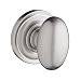 Baldwin Reserve 9BR3520-023 Traditional Ellipse Passage Knob in Satin Nickel