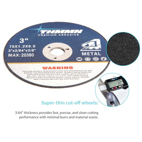 3in Cut-Off Wheels for Die Grinder