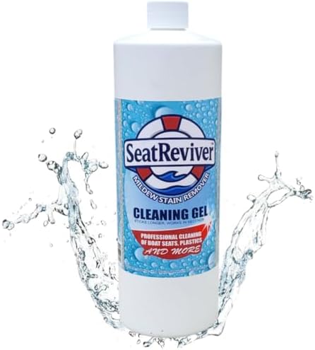 Marine Mildew Stain Remover for Boat Seats, Vinyl & Plastic | Lig...