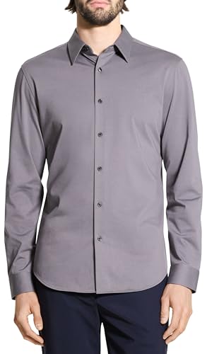 Theory Men's Sylvain Shirt in Structure Knit
