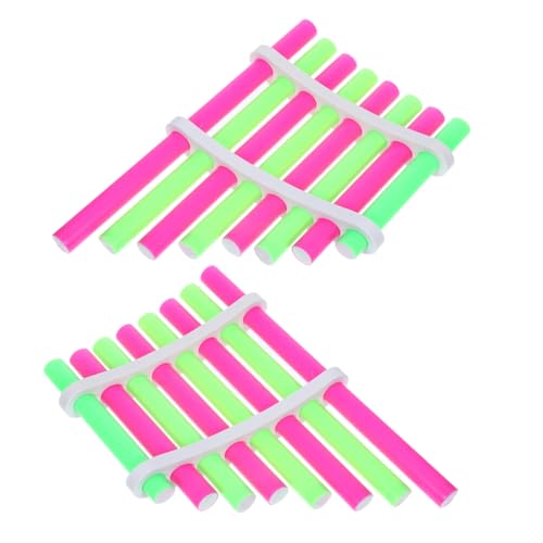 Kisangel Children's Diy Pan Pipe Kit Science Experiment Kit Mini Pan Flute Material Handmade Educational Toy