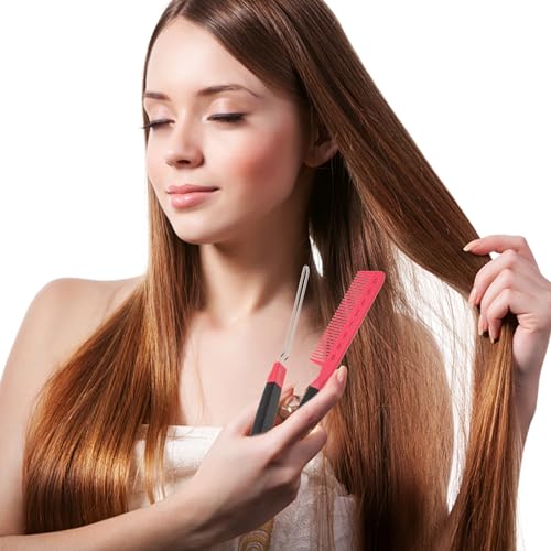 Peine para alisar cabello V-shaped FOMIYES miniatura 2