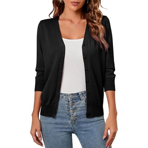 Cardigan Clearlove Noir XL Cover