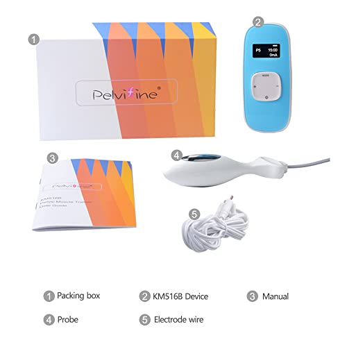Pelvifine Kegel Toner Incontinence Stimulator Autokegel Technology With Probe For Bladder Control Pelvic Floor Muscle Toner Strengthening For Women (Not Include The Batteries﻿) #TOP5