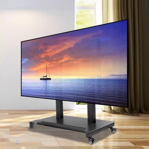 Soporte móvil motorizado para TV ajustable en altura miniatura 1