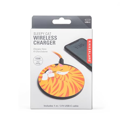 Chargeur sans fil Sleepy Cat