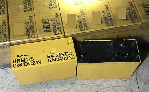 Relé HRM1-S DC24V para evitar fallos de encendido en maquinaria de 8 pines 5A