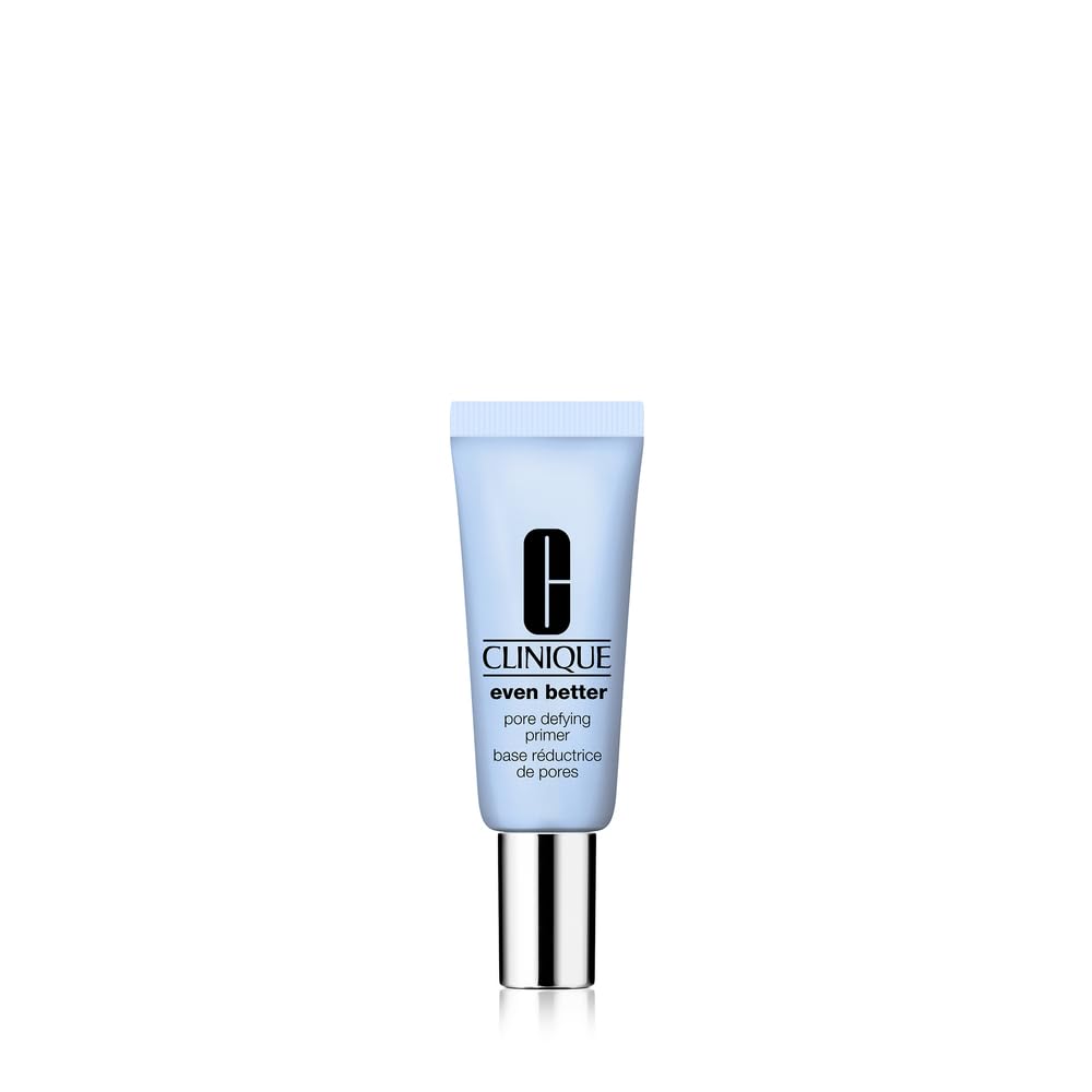 Clinique Even Better Pore Defying Face Primer With Hyaluronic Acid + Niacinamide For All Skin Types | Blurs Pores + Reduces Shine