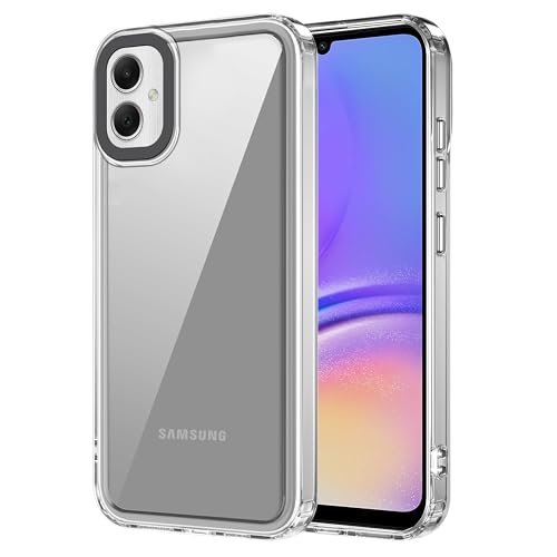 Image of Zapcase Back Case Cover for Samsung Galaxy M05 | Compatible for Samsung Galaxy M05 Back Cover | Case Cover with Camera Protection | (TPU + PC | Transparent)