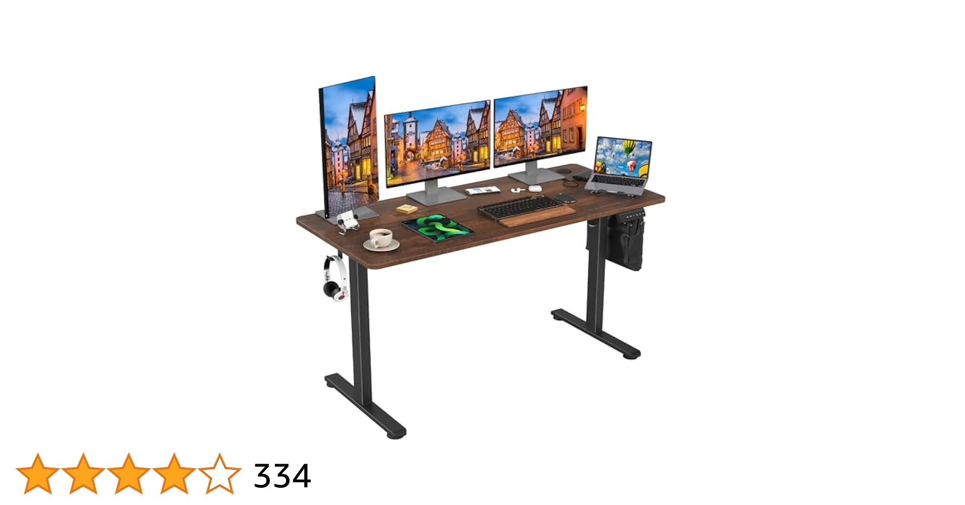 sunon 電動昇降デスク　スタンディングデスク Amazon | Sunon 昇降デスク 電動 スタンディングデスク 幅140cm