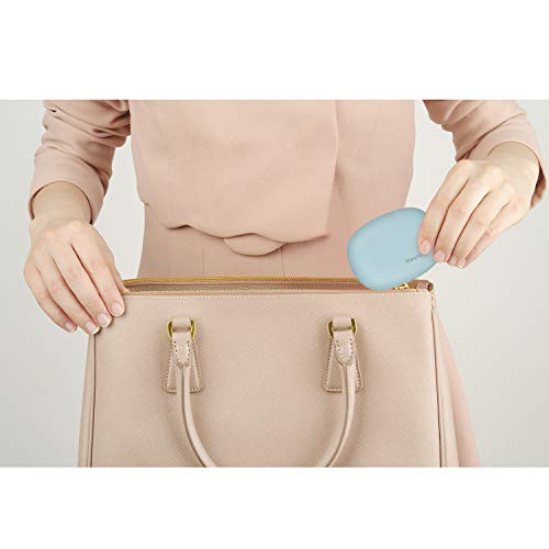 NewWay Mini Toothbrush Sterilizer Cover Rechargeable Travel Toothbrush Case with Holder for Houshold and Traving or Business Trip Blue - Thumbnail 5