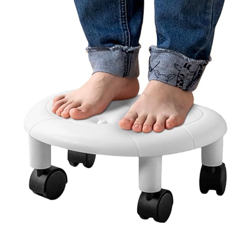 Taburete con ruedas de baja altura,Taburete