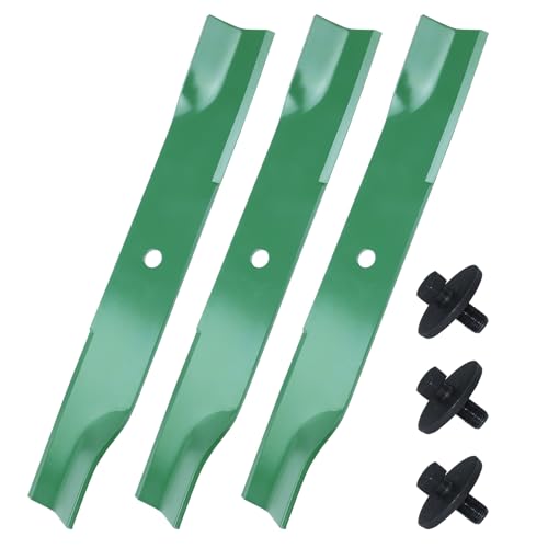 POSEAGLE 603995 Mower Blades with Bolts for Hustler Raptor 52 inch Blades
