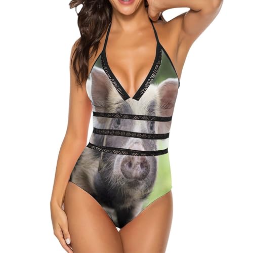 Cochon Mignon Costume de Natation Idéal pour Vos Journées Plage