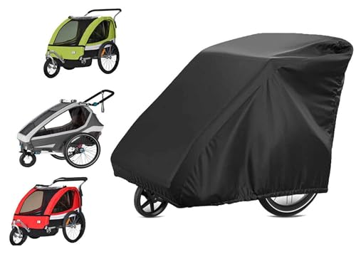 420D Oxford-Gewebe fahrradanhänger,Universell Abdeckung für...
