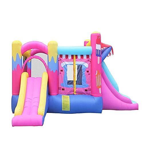 ApuaVireo&Co Bouncy Castle Inflatable Water Park Trampoline Slide 520x275x205cm