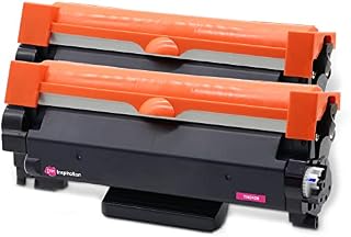 Ink Inspiration TN2420 Compatible with HL-L2350DW Black Toner Cartridge Replacement for TN-2420 TN2410 for Brother DCP-L2530DW HL-L2310D HL-L2375DW MFC-L2710DW MFC-L2750DW | 2-Pack