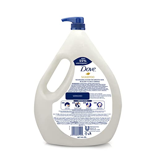 Foto von Dove Pro Shampoo | Pflegeshampoo | Spendet Feuchtigkeit und verhilft zu weichem und glattem Haar | Nachfüllpack (1 x 2L)