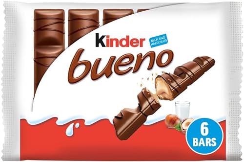 Kinder Bueno Classic Chocolate Snack 6 bars