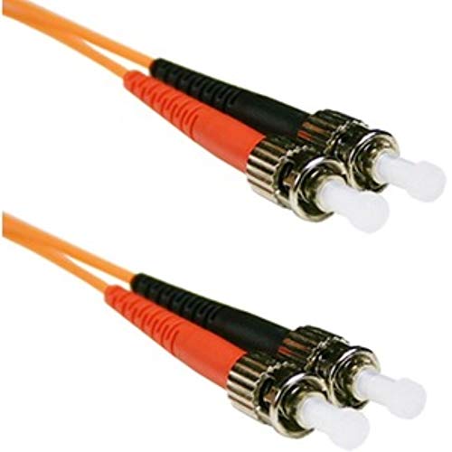 ENET 2M ST/ST DUPLEX MULTIMODE 62.5/125 OM1 OR BETTER ORANGE FIBER PATCH CABLE 2