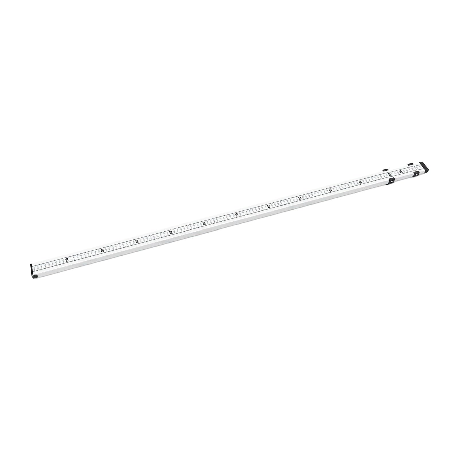 XUMIUZIY Telescopic Grade Rod 1180-3000mm, Lightweight Aluminum | Wytrzymały stop lotniczy, 3-częściowa wysuwana, wbudowana poziomica, dwustronna skala