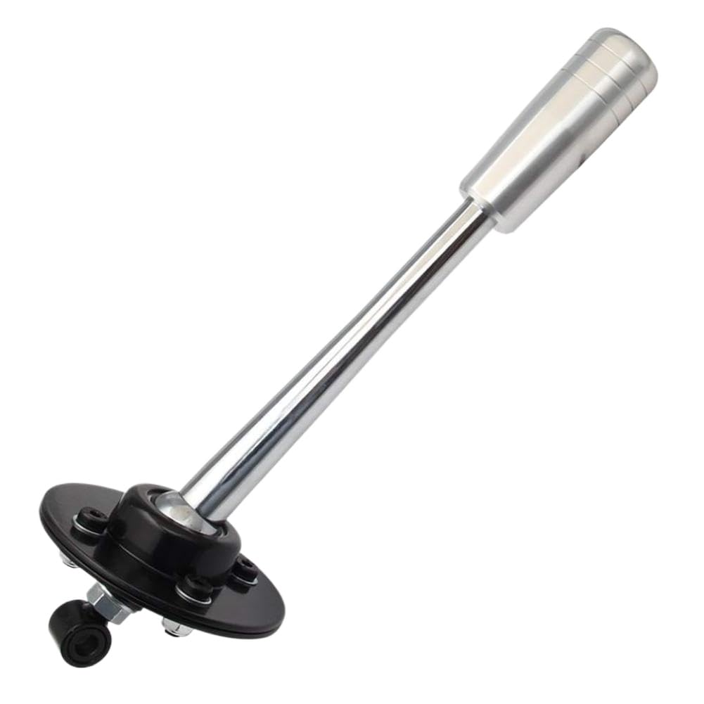 DZaaCHqDj Adjustable Throw Short Shifter Lever Gear Knob 265mm Compatible with BMW E30 E36 E46 E34 E39 Z3 SK-1001(Silver)
