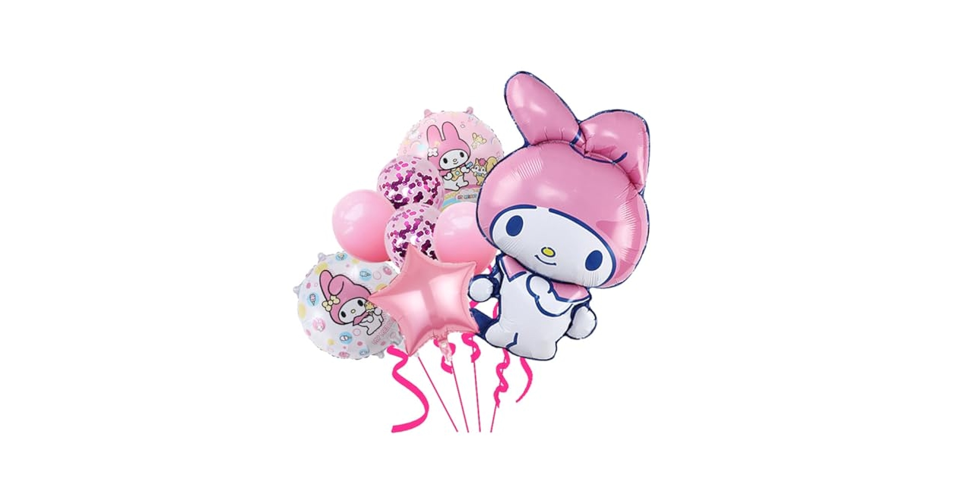 Amazon.co.jp: 8点セット クロミ誕生日飾り バルーン 可愛い