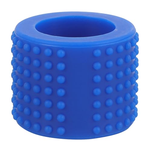 Funda de silicona para mango de tatuaje VALICLUD azul antideslizante de 25-30 mm