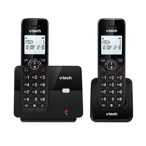 VTECH CS2001 Téléphone sans Fil DECT à 2 combinés...