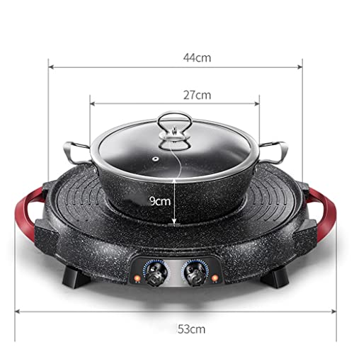 Bandeja para hornear multifunción YYDS piedra Maifan 44cm miniatura 2