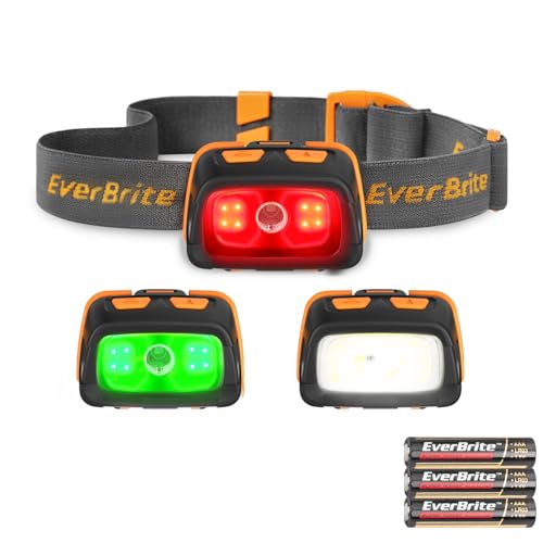 EverBrite 300-Lumen Headlamp: Red/Green/White Modes