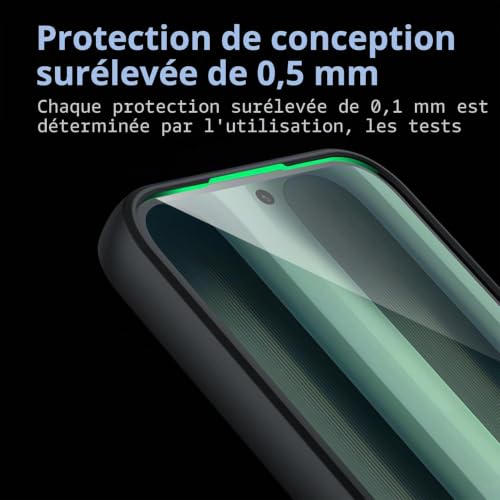 Image of VONZEE Clear Back Case Cover for Moto Edge 70 5G | Shockproof Design | Hard Back Cover Case for Moto Edge 70 5G (PC & TPU, Black)
