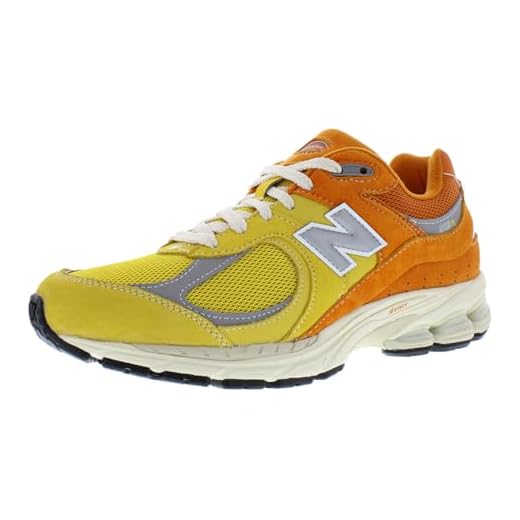 New Balance Tênis masculino 2002, tênis esportivo, Laranja/laranja, 41