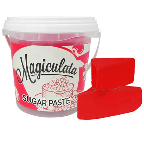 Aromatic La Magiculata Sugar Paste Or Fondant-250 Grams-Valentino Red-Pouch Packing (B098M9CNCS) Amazon Price History, Amazon Price Tracker