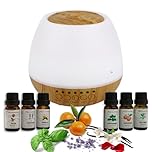 280ml Essential Oil Electric Aroma Diffuser Multifunction Lamp with Bluetooth Speaker - 7 Vibrant LED Colors Aromatherapy Diffuser for Bedroom, Home, Sensory Room By Playlearn
