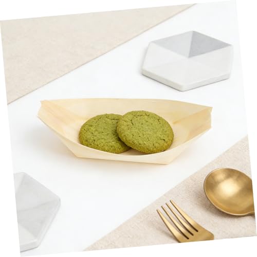 Platos desechables de madera para sushi 6 pulgadas x100 miniatura 5