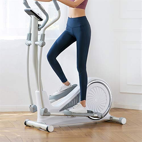 Image of Compact Elliptical Machines for Home Use with Heart Rate Monitor Magnetic Flywheel Elliptical Trainer Indoor Exercise Machine Smooth Quiet Home Gym Equipment Elliptical Cardio Machine