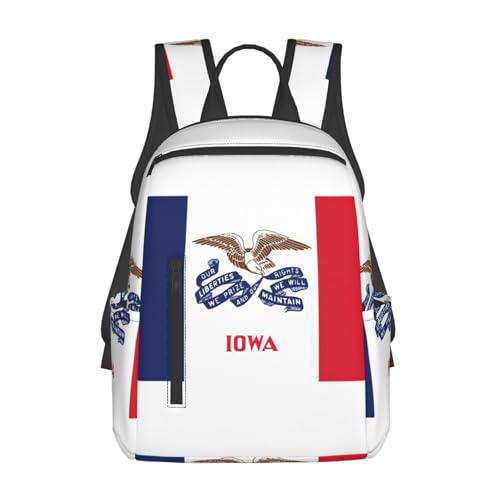 Sac à dos léger noir Iowa pour éviter la fatigue en voyage