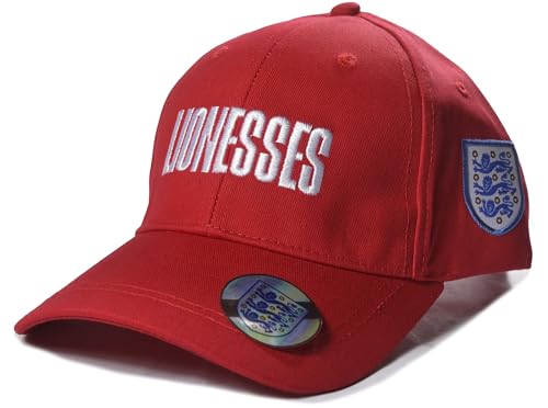 Hy-Pro Officially Licensed England Lionesses Baseball Cap - Quality Material with Adjustable Strap Comfortable Sports Fan Accessories - Stylish Blue Football Hat for Men and Women 58cm