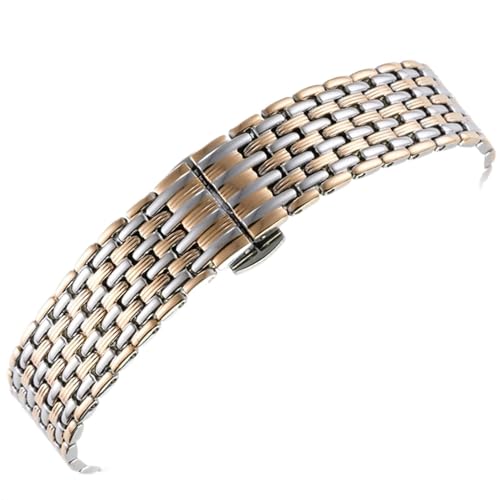 Bracelet montre métal acier inoxydable interchangeable 12mm à 26mm