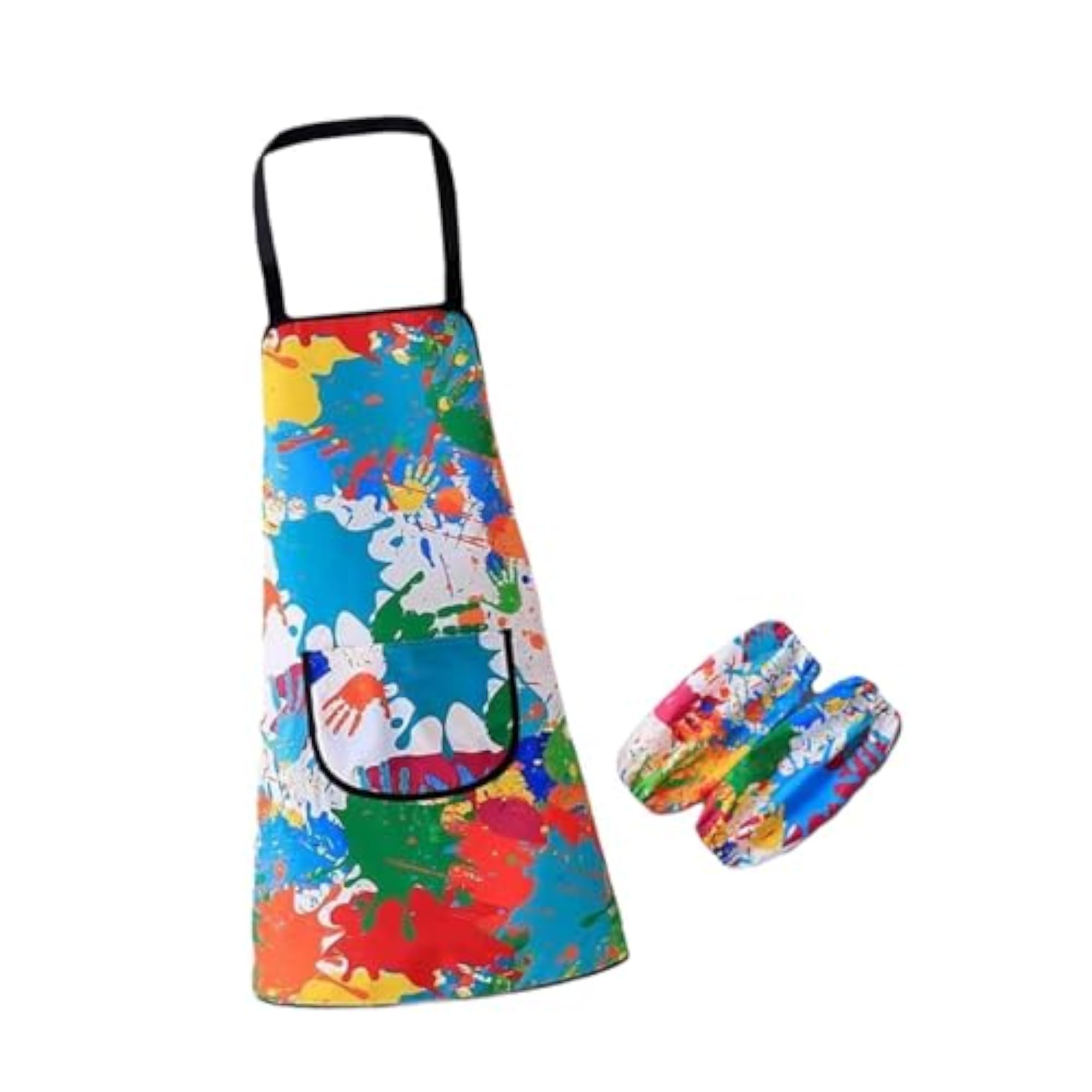 Soft Birthday Gift Portable Kids Apron for Cooking