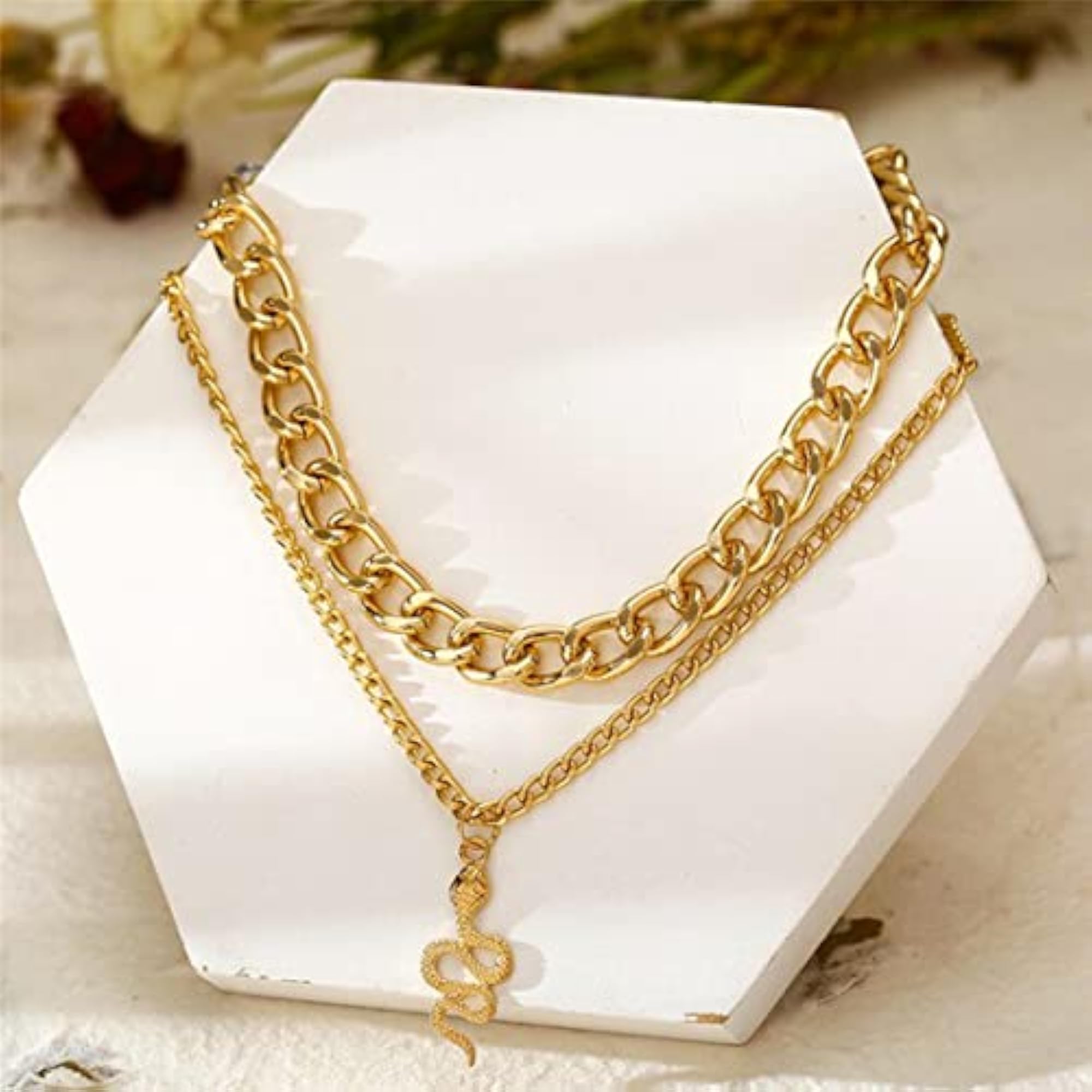 Snake Layered Necklace
