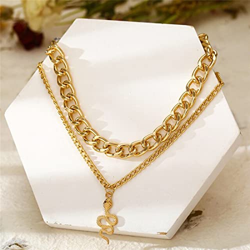 Snake Layered Necklace