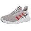 Grey/Vivid Red/White