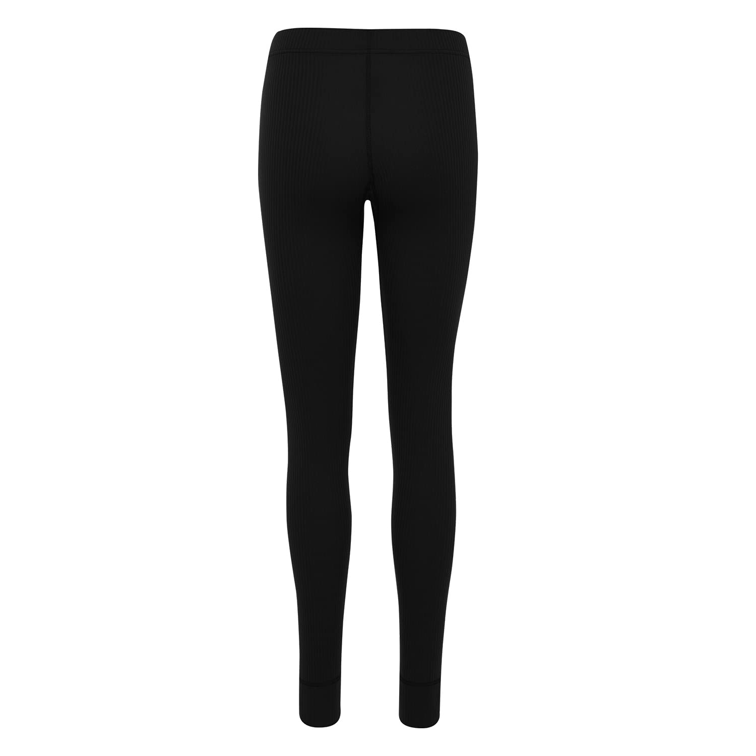 Thermowave Progressive Ultra Leichte Atmungsaktive Lange Laufhose Frauen, Lange Unterhose Frauen, Warme Unterhose Sport Laufen Ski, Thermo Leggins für Frauen, Weiter Bund Baselayer Hosen - Schwarz XL